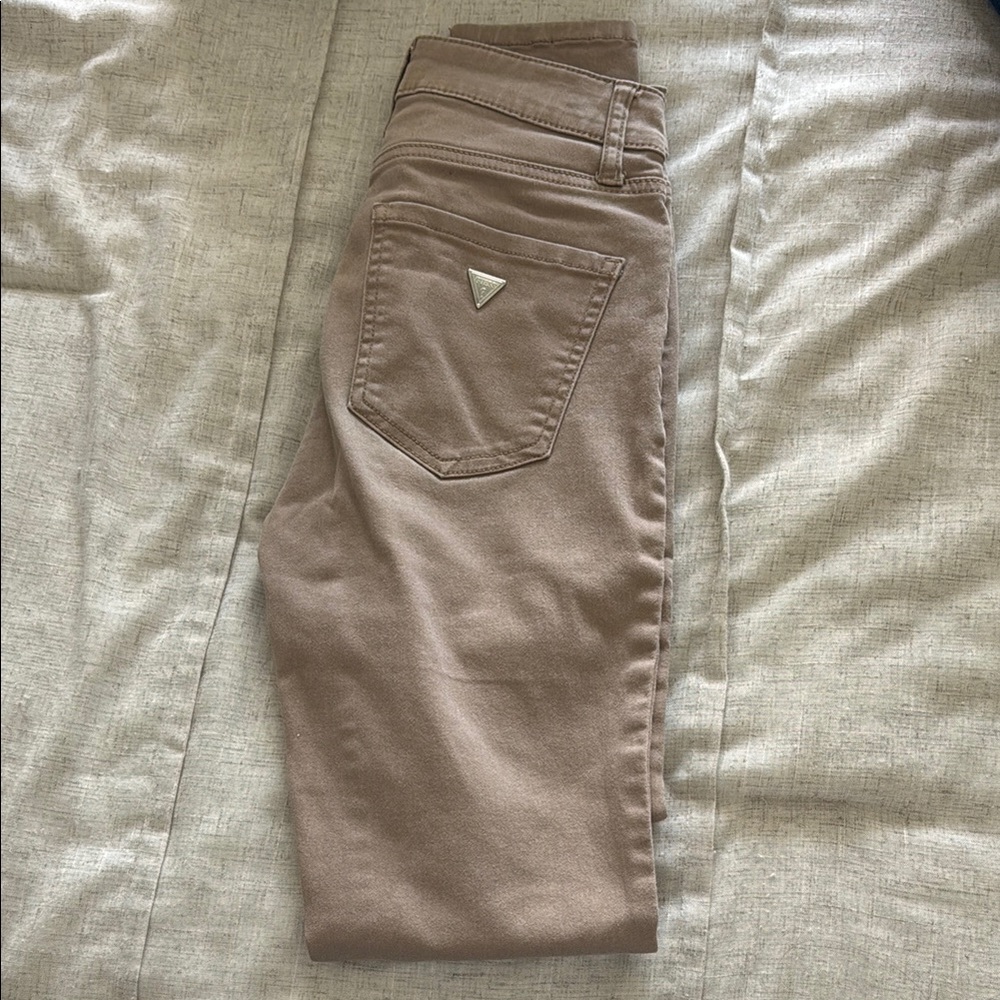 Women's Tan Jeans